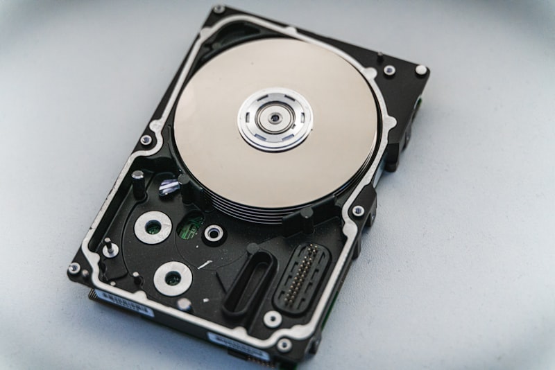 Hard drive internals